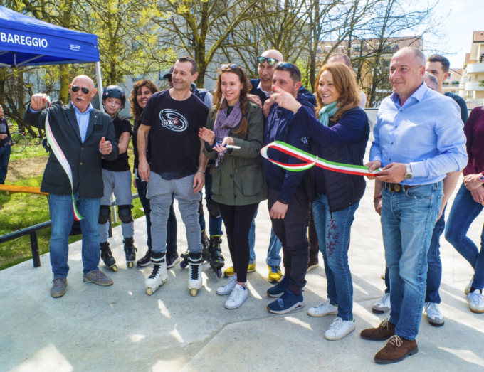 Inaugurato al Parco Quattro Elle lo skate park voluto dai ragazzi