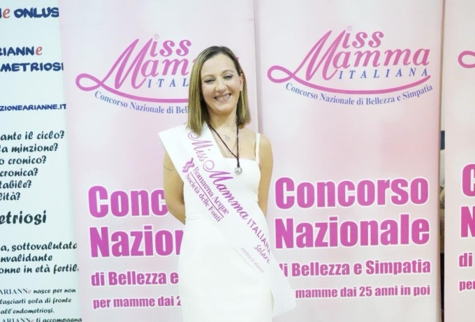 La quarantenne Dania in finale al concorso a Miss mamma italiana