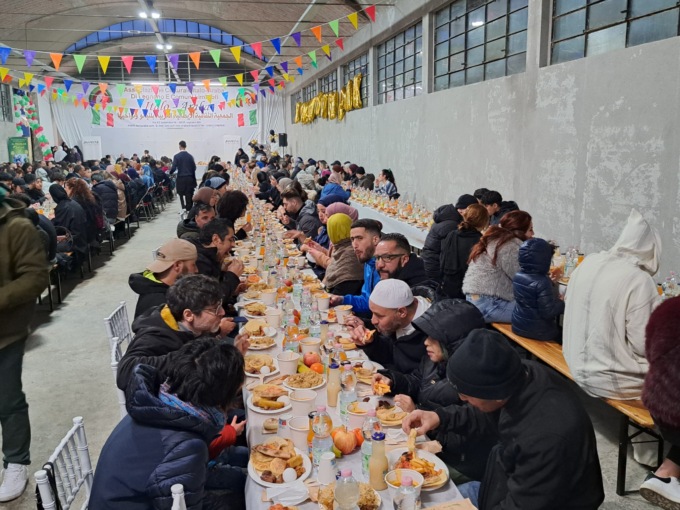 Oltre 500 partecipanti alla tavolata interculturale dell'Iftar
