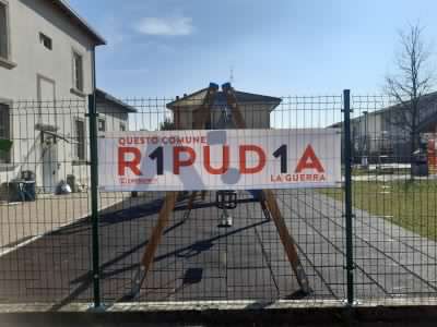 Anche Arese si unisce a  Emergency  nella campagna «r1pud1a» la guerra