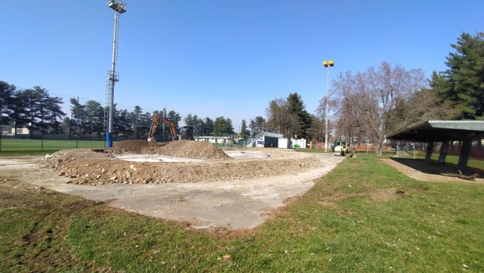 Sono iniziati i lavori per il nuovo skatepark