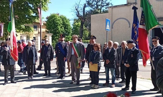 Cerimonia sobria per il 25 aprile garbagnatese
