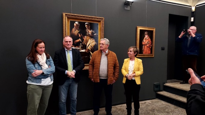 Inaugurata la mostra di dipinti di Sergio Marin «Mille volti»
