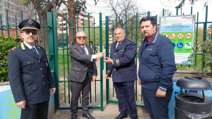 Guardie private per garantire la sicurezza al parco di Via Sempione