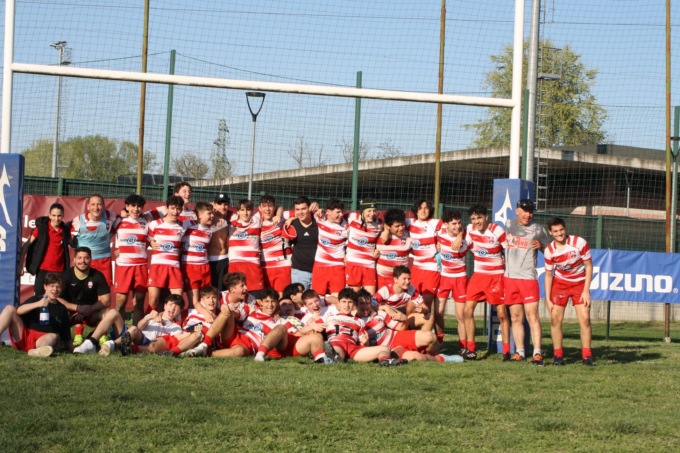 L’under 16 del Rugby Rho ha vinto il campionato
