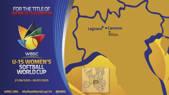 La Coppa del mondo di Softball sbarca a Legnano