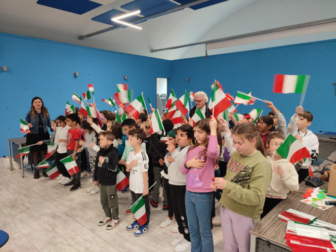 L’incontro con gli alunni sul significato del 25 aprile