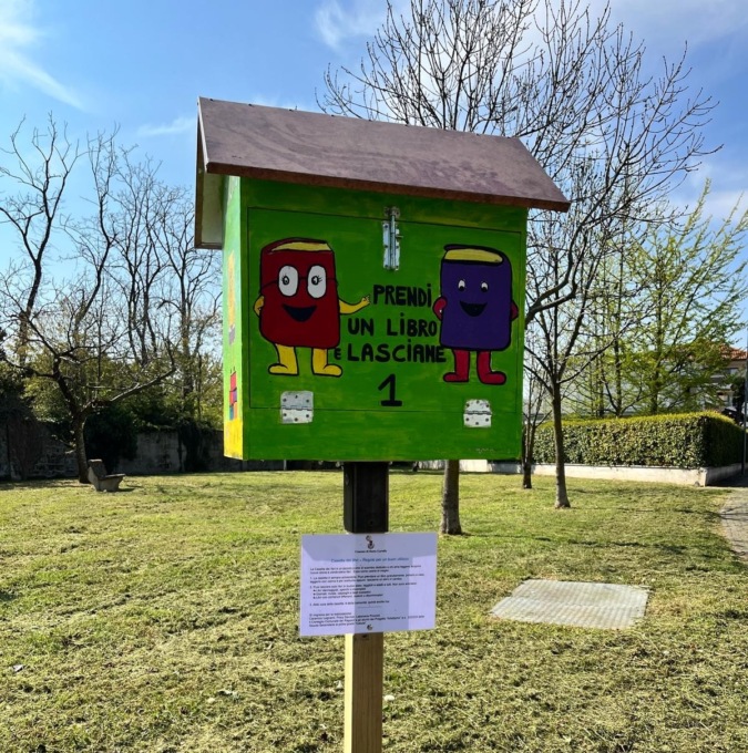 Arrivano le Casette dei libri, mini biblioteche nei parchi