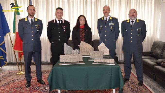 Riconsegnati all’ambasciata del Pakistan reperti archeologici