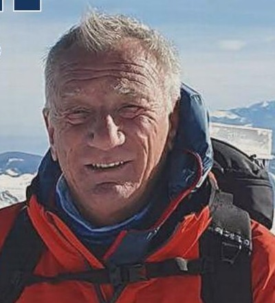 Lino Zaini in paese ospite del Cai