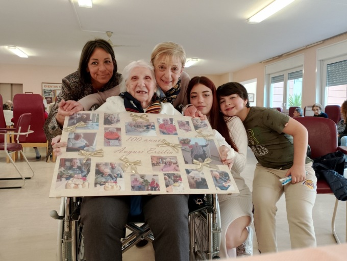 Casa Famiglia in festa per i cento anni di Ersilia Garzoni