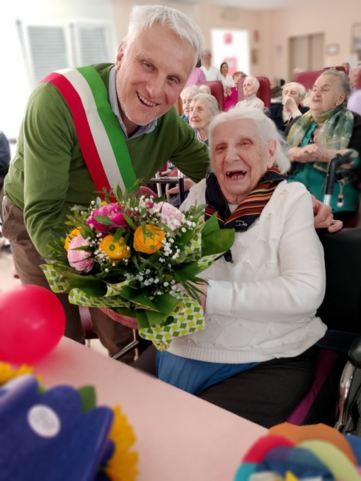 Casa Famiglia in festa per i cento anni di Ersilia Garzoni