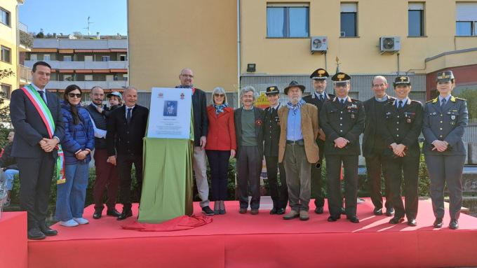 Alla caserma di Rho una targa per ricordare il Vicebrigadiere Meloni