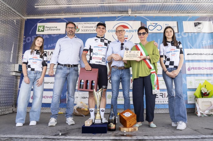 Matteo Fiorin ritrova il gusto della vittoria alla Coppa Caduti Nervianesi