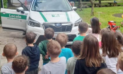 La Polizia Locale incontra i bambini per una lezione di educazione stradale