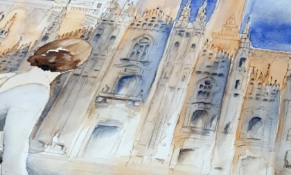 Anche un'artista vanzaghellese alla Mostra internazionale «Olimpiadi invernali e il loro ambiente»