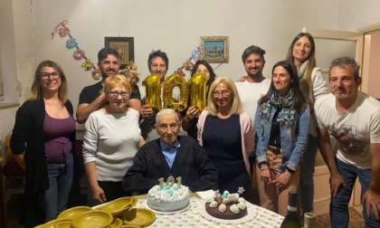 Ha compiuto 101 anni Ortensio Barolo, il più anziano del paese