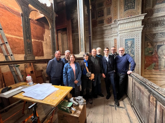 Al via il restauro della Cantoria della Chiesa di San Magno