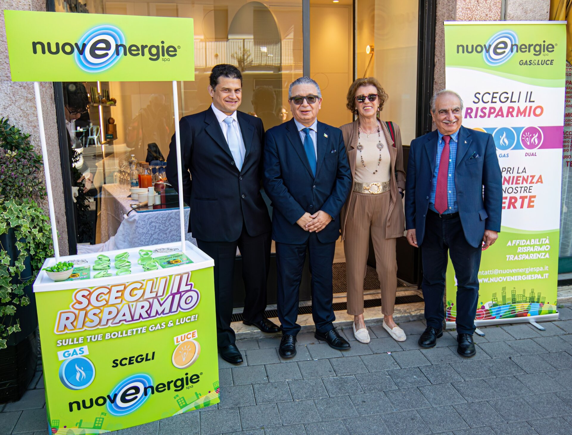 Inaugurazione punto Nuovenergie Pero