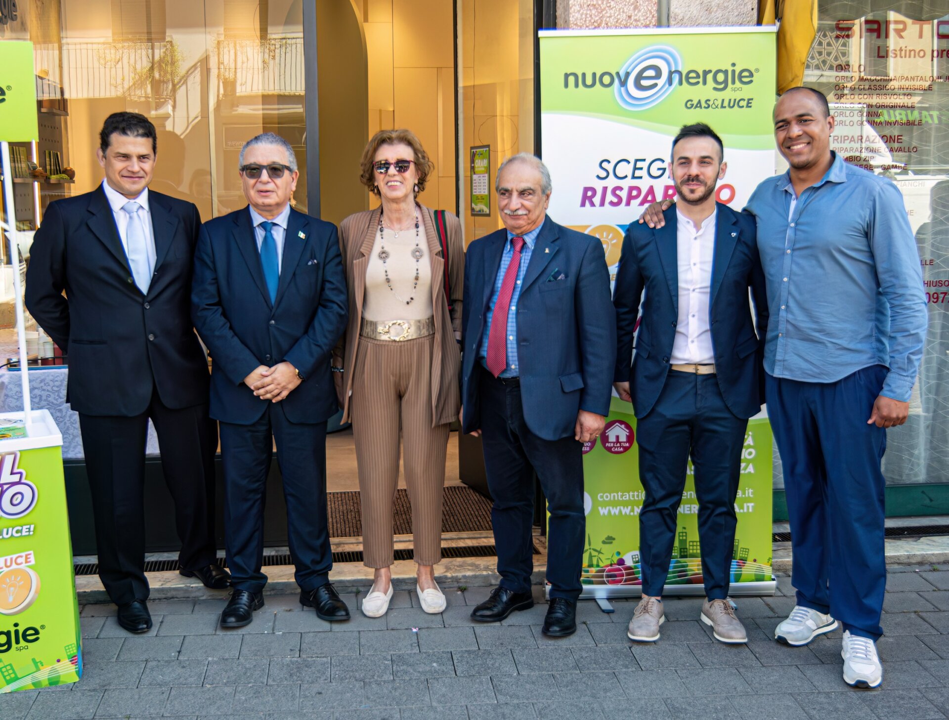 Inaugurazione punto Nuovenergie Pero