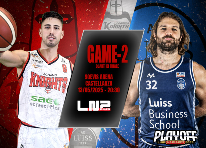 Per i Knights è già tempo di gara 2 contro la Luiss Roma