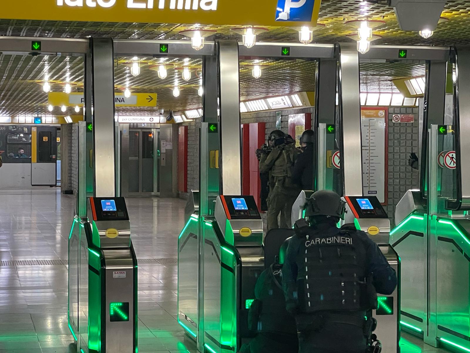 Esercitazione antiterrorismo metropolitana