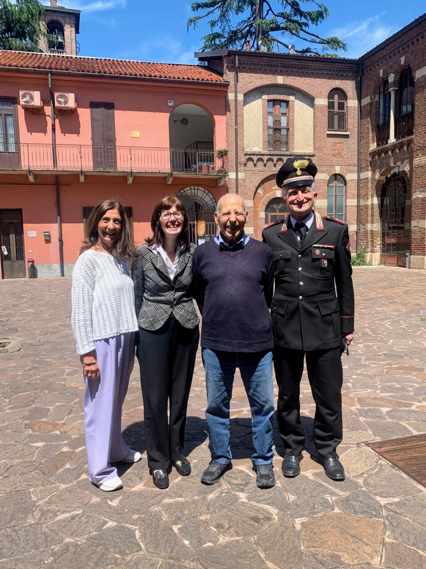 Salvatore Borsellino in visita al Bernocchi di Legnano