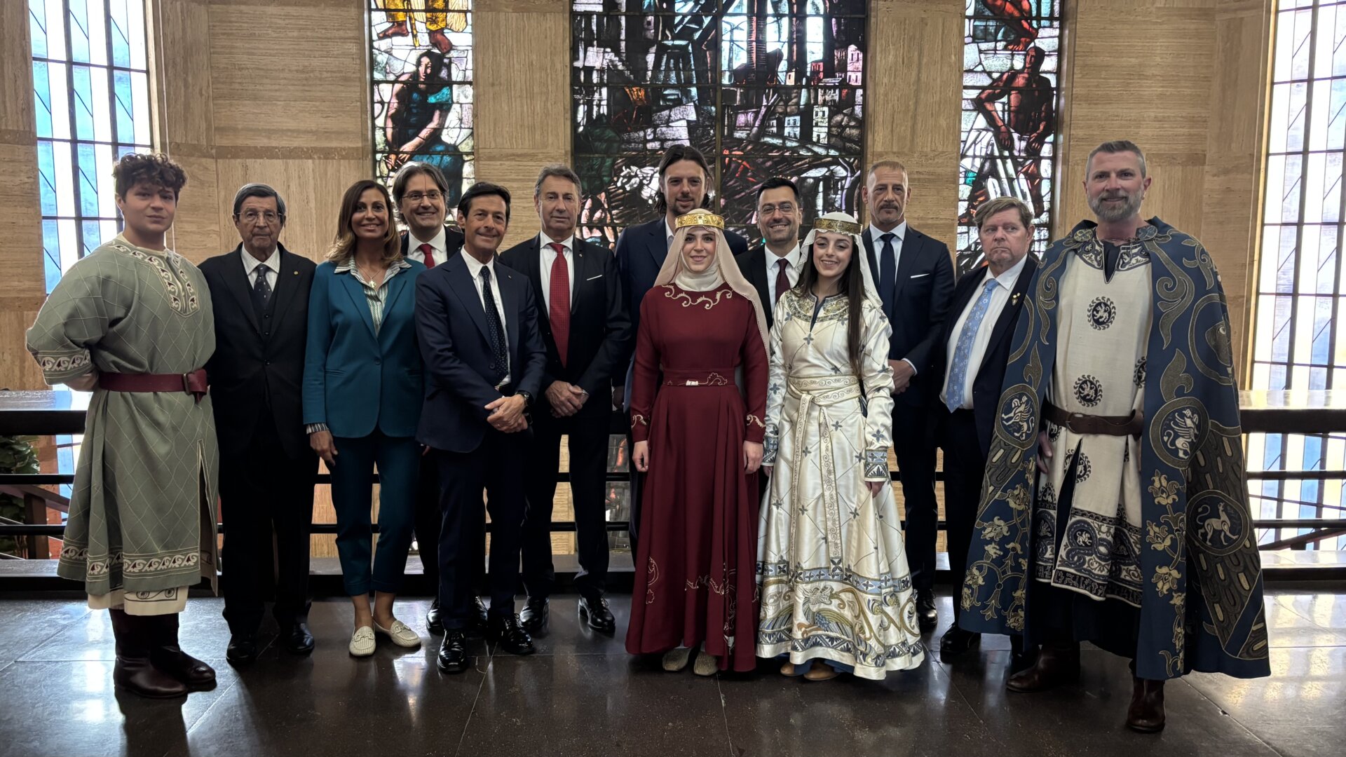 Presentazione francobollo Palio di Legnano