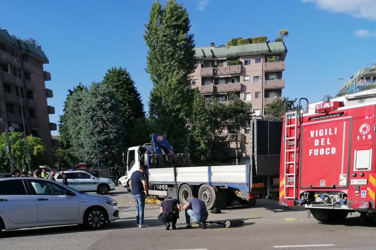 Incidente Rho monopattino