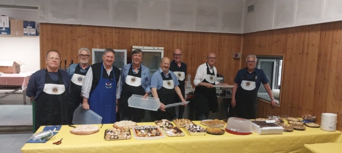 Una cena di beneficenza con il Lions club Parabiago host