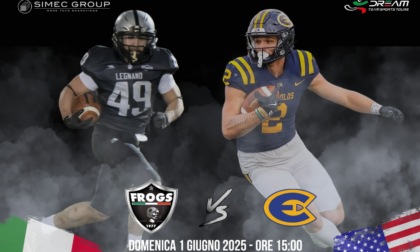 I Frogs Legnano sfideranno il team Usa Wisconsin