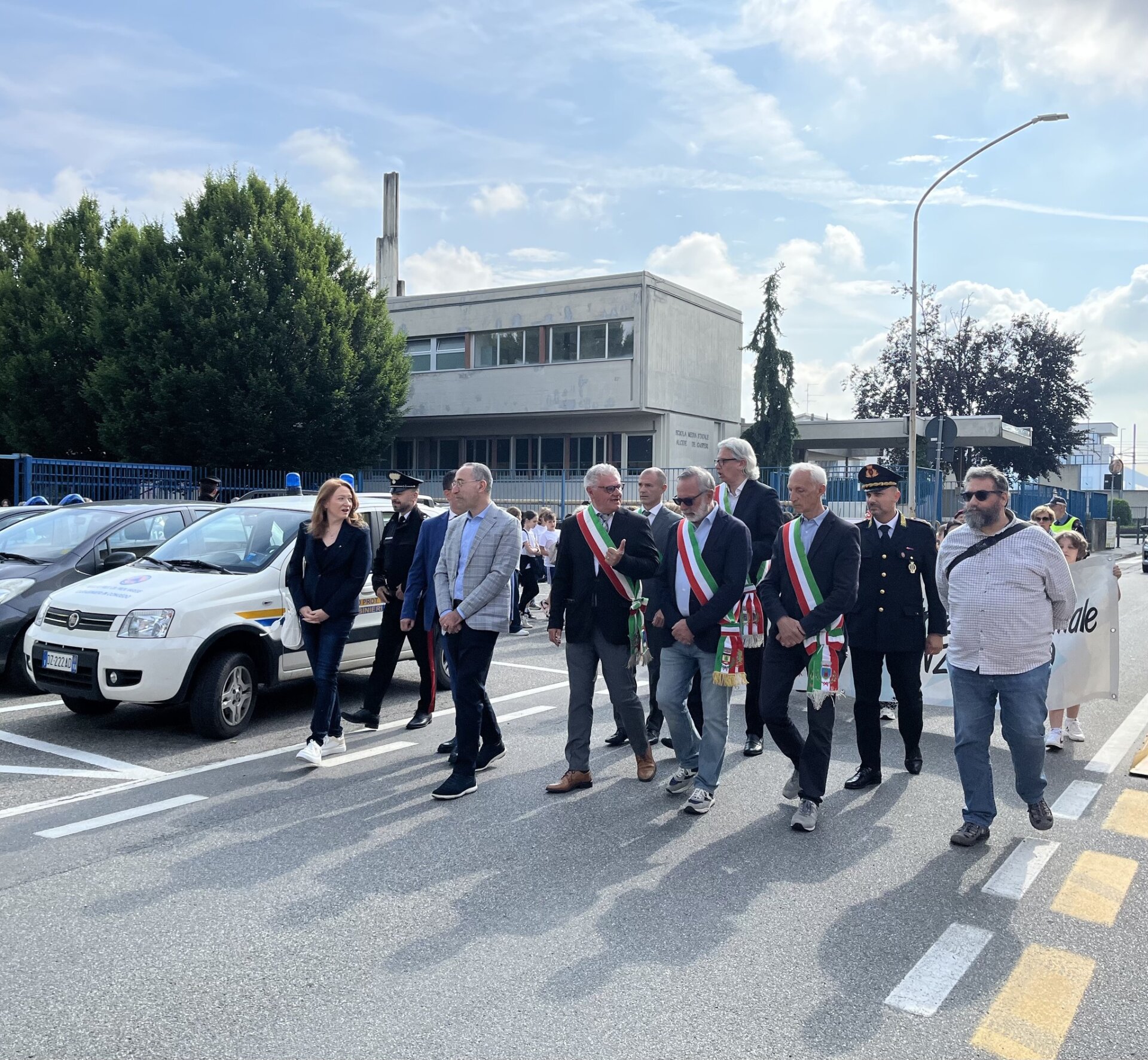 Vanzaghello Marcia della legalità 4