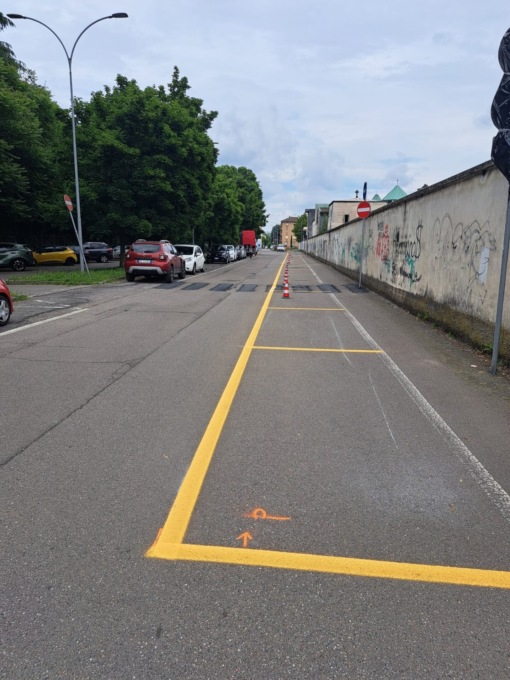 52 nuovi parcheggi gratuiti grazie al nuovo senso unico