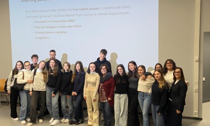 Scambio con l'Erasmus+ fra gli studenti di Arconate e quelli finlandesi