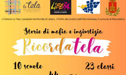 "RicordaTela: storie di mafia e ingiustizia", venerdì la premiazione