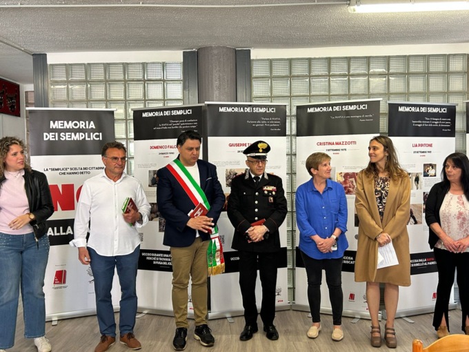 Taglio del nastro per la Casa della Legalità