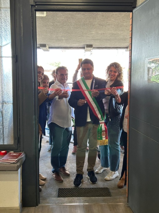 Taglio del nastro per la Casa della Legalità