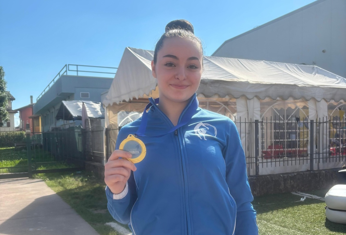 Ginnastica skill medaglia d'oro