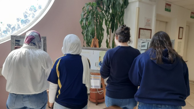 Gli studenti del Lombardini in visita alla mostra del “Maggio senior”
