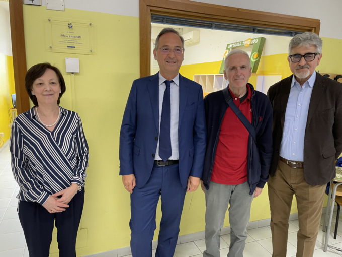 Alla scuola Santa Caterina un’aula intitolata al maestro Silvio Lavatelli