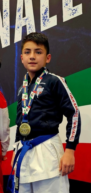 Altra medaglia per il giovanissimo Kevin Iosa: è lui il vero “karate kid”