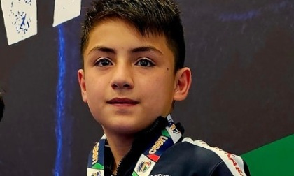 Altra medaglia per il giovanissimo Kevin Iosa: è lui il vero "karate kid"