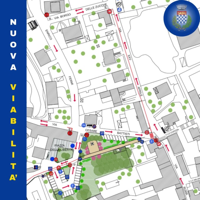 Nuova viabilità nel centro storico