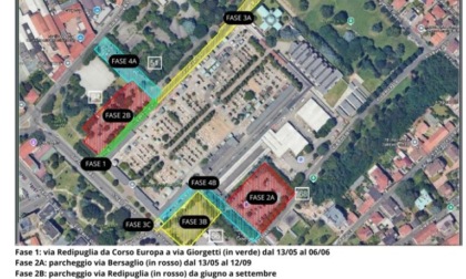 Parcheggi Spugna: al via il cantiere Bersaglio-Redipuglia