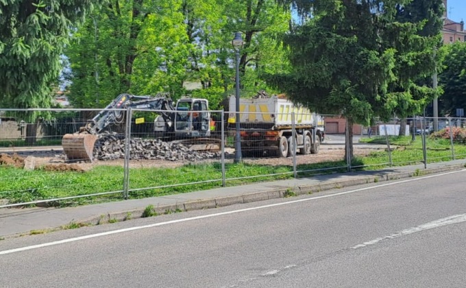 Via ai lavori al parcheggio del cimitero: eviteranno allagamenti e bombe d’acqua