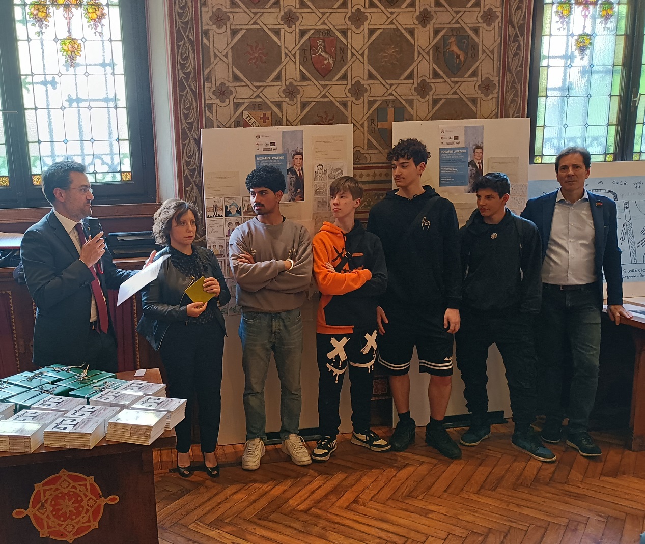 legnano premiazione concorso per le scuole intitolato a rosario livatino
