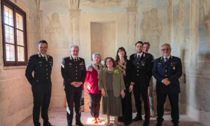 Il Generale dei Carabinieri in visita all'Oratorio di San Galdino