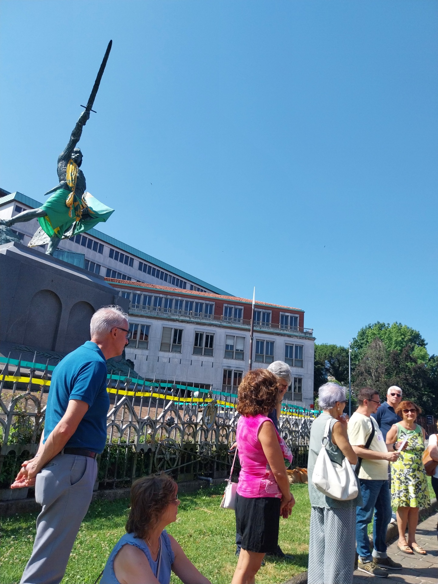 Visita monumento guerriero Legnano