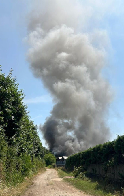 Un altro incendio al termovalorizzatore di Neutalia