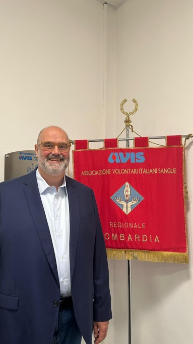 Pierangelo Colavito, già presidente della sezione di Legnano, guiderà l’Avis Lombardia